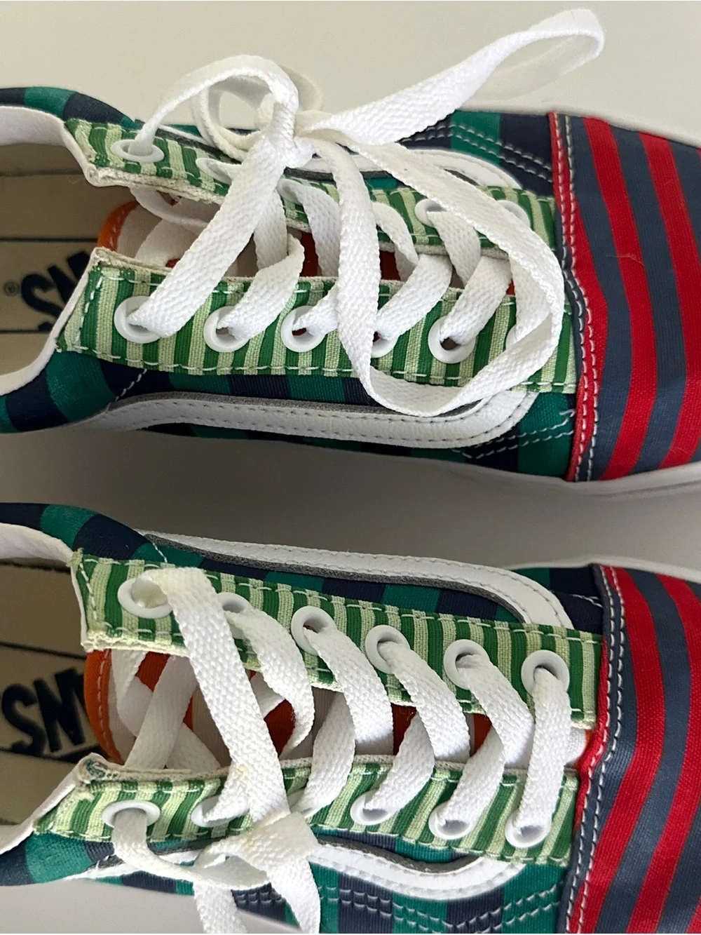 Vans Striped Fun Striped Multicolored Shoes.  Unisex